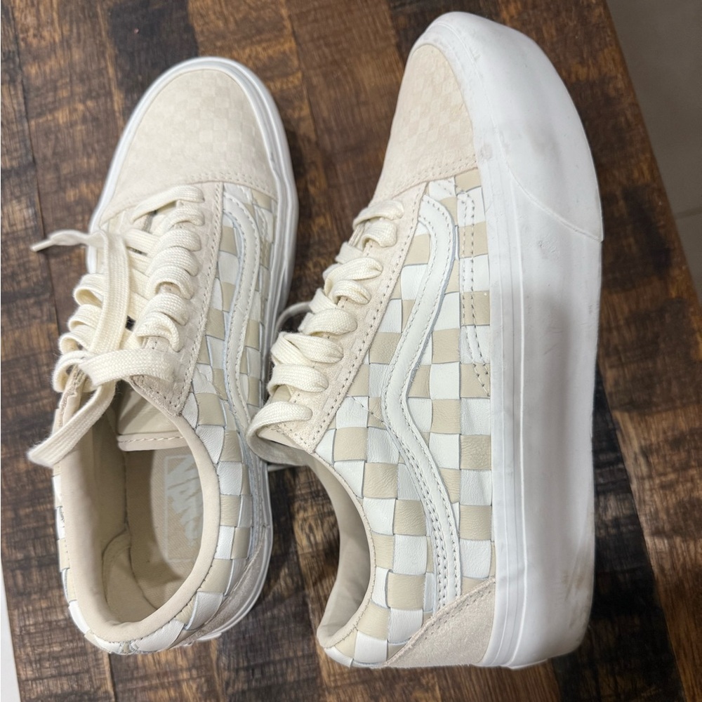 Vans Checkerboard Sneakers platform